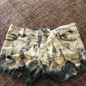 Free People Grey and Black shorts - size 26